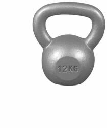 Gorilla Sports Kettlebell súlyzó öntöttvas 12 kg szürke (100338-00002-0017) - kokiskashop