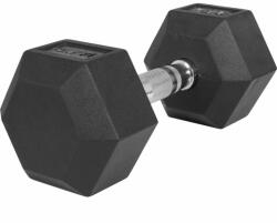 Gorilla Sports Hatszögletű gumírozott súlyzó12, 5 kg (100518-00008-0018) - kokiskashop