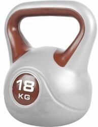 Gorilla Sports Kettlebell súlyzó vinil 18 kg barna (100345-00006-0024) - kokiskashop