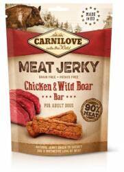 CARNILOVE Jerky Snack Chicken&Wild Boar Bar - csirke&vaddisznó 100 g 0.1 kg