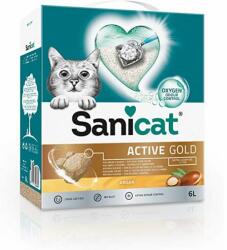 Sanicat Active Gold Argan csomósodó macskaalom 6 L