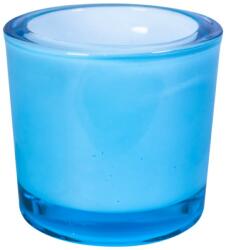 Bolsius Suport de Sticla Bolsius pentru Tealights 65 x 60 Albastru (LCA-SLT-65/60-BLU)