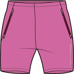 Rock Experience Powell 2.0 Shorts Woman Pant Super Pink/Cherries Jubilee M Rövidnadrág