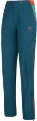La Sportiva Rowan Zip-Off Pant W Storm Blue/Lagoon L Pantaloni (Q43639638-L)