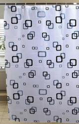 SAPHO vinyl zuhanyfüggöny 180x180 cm, mintás ZV010 (ZV010)