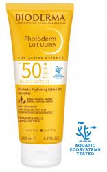 BIODERMA PHOTODERM Lait ULTRA SPF50+ erősített UVA védelemmel 200ml - smaragd-gyogyszertar