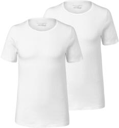 Tchibo 2 férfi póló ing alá, bordázott, fehér 2x fehér 4XL