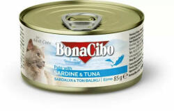 BonaCibo CANNED CAT FOODS PATE SARDINE - TUNA 85g - falatozoo