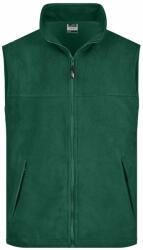 James & Nicholson (Daiber) Férfi fleece mellény JN045 - Sötétzöld | 4XL (1-JN045-100954)