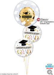  Héliumos luficsokor ballagásra, különleges lufiban lufival - Ingyenes GLS szállítással (LUFI412611)