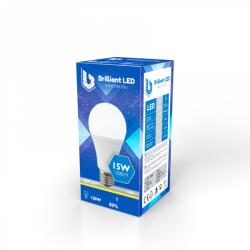 Brilliant Led Bec Brilliant LED, 15W (120W), 1200lm, lumina calda 3000k, 220V, E27 (BRI-0010)