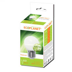 ECOPLANET Bec Led, Ecoplanet, G45 230V 5W 4000K E27 (ECO-0119)