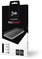3mk NeoGlass Samsung A507 A50s fekete képernyővédő fólia