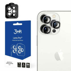 3mk Protection Lens Protection Pro iPhone 13 Pro / 13 Pro Max szürke kamera védőfólia rögzítőkerettel