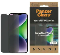 Panzer Classic Fit iPhone 14 Plus / 13 Pro Max 6, 7" Privacy Screen Protection antibakteriális képernyővédő fólia