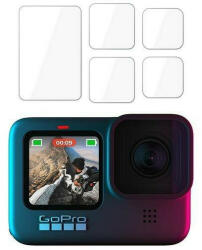 3mk CamProtect GoPro HERO 9 fekete hibrid üveg képernyővédő fólia