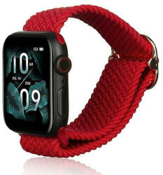 Beline Apple Watch textil óraszíj 42/44/45/49mm piros