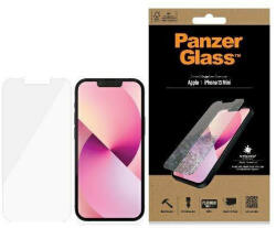 Panzer Standard Super+ iPhone 13 Mini 5, 4" antibakteriális képernyővédő fólia