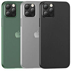 USAMS Tok Gentle iPhone 12 Pro Max 6, 7" zöld/átlátszó zöld tok