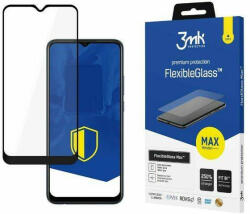 3mk Protection FlexibleGlass Max Oppo A15/A15S fekete, hibrid üvegfólia megerősített élekkel
