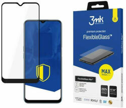 3mk FlexibleGlass Max Oppo A16/A16s fekete, hibrid üvegfólia megerősített élekkel