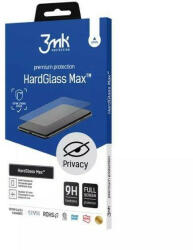 3mk Protection HardGlass Max Privacy iPhone 14/13 /13 Pro 6, 1" fekete teljes képernyős üveg kijelzővédő fólia