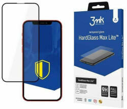 3mk Protection HG Max Lite iPhone 13/13 Pro/14 6.1" fekete képernyővédő fólia
