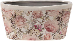 Clayre & Eef Set 2 ghivece flori ceramica 27x13x14 cm (6CE1411)