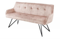 Invicta interior Banca EUPHORIA 160 cm catifea gri (43126)