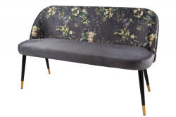 Invicta interior Banca PRET-A-PORTER BOUTIQUE 130 cm catifea gri (41707)