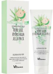 Elizavecca Mască hidratantă cu aloe și colagen - Elizavecca Face Care Milky Piggy Herb Soul Hydro Aqua Jella Pack 250 ml