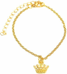 Maria King Aranykorona karkötő charmmal, arany vagy ezüst színben (STM-43/k)