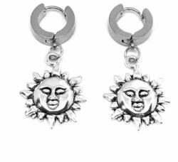 Maria King Ezüst színű Napocska fülbevaló (STM-557-f)