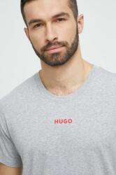 Hugo pizsama póló szürke, nyomott mintás - szürke M