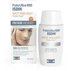 ISDIN - Fluid de protectie solara pentru fata cu SPF 50+ Isdin Spot Prevent Fusion Fluid, 50 ml - hiris