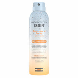 ISDIN - Spray transparent de protectie solara pentru corp Isdin Wet Skin, SPF 50, 250 ml