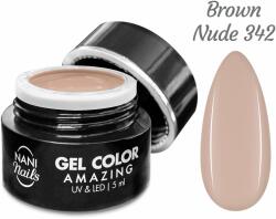 NANI Amazing Line UV zselé 5 ml - Brown Nude