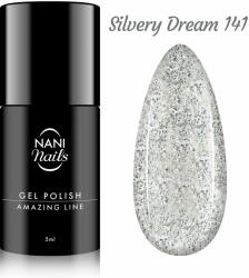 Naní Amazing Line gél lakk 5 ml - Silvery Dream