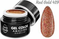 NANI Amazing Line UV zselé 5 ml - Red Gold