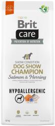 Brit BRIT Care Hypoallergenic Adult Dog Show Champion Salmon & Herring Храна за кучета, суха, за възрастни, хипоалергенна, със сьомга и херинга, 12 kg