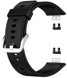 gigapack Huawei Watch Fit pótszíj (egyedi méret, szilikon, állítható) fekete (GP-108419)