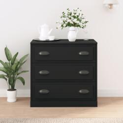 vidaXL Servantă, negru, 70x35, 5x67, 5 cm, lemn prelucrat (816225) Comoda