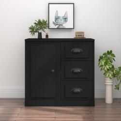 vidaXL Servantă, negru, 70x35, 5x67, 5 cm, lemn prelucrat (816193) Comoda
