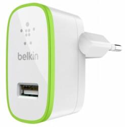 Belkin hálózati töltő USB csatlakozással 2.1 A zöld-fehér (F8J052cwWHT)