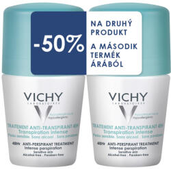 Vichy Izzadságszabályozó golyós dezodor intenzív hatással duopack 2x50ml