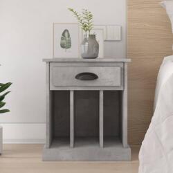 vidaXL Noptiere, gri beton, 43x36x50 cm (816352)