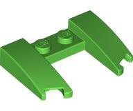 LEGO® 11291c36 - LEGO élénk zöld íves lejtő 3 x 4 x 2/3 méretű, kivágással (11291c36)