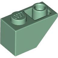 LEGO® 3665c48 - LEGO homokzöld kocka inverz 45° elem 1x2 méretű (3665c48)