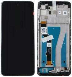Motorola Piese si componente Display cu Touchscreen Motorola Moto G60, cu Rama, Negru, Service Pack 5D68C18560 (5D68C18560) - pcone
