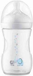 Philips Бебешко шише Philips Avent - Natural Response 3.0, AirFree, 1m+, 260 ml, Слон (SCY673/81) - ozone
